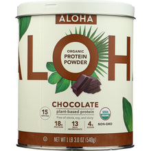 Load image into Gallery viewer, ALOHA: Protein Powder Chocolate, 19.6 oz