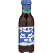 Load image into Gallery viewer, KINDERS: Marinade Teriyaki Organic, 14 oz