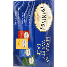 Load image into Gallery viewer, TWINING TEA: Classics Black Tea Variety Pack 20 Tea Bags, 1.41 oz