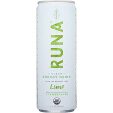 Load image into Gallery viewer, RUNA: Lime Clean Energy Drink, 12 oz