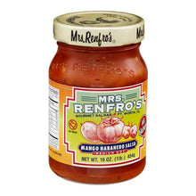 Load image into Gallery viewer, MRS. RENFRO'S: Gourmet Mango Habanero Salsa Medium Hot, 16 oz