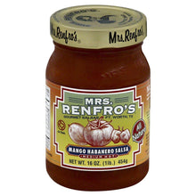 Load image into Gallery viewer, MRS. RENFRO'S: Gourmet Mango Habanero Salsa Medium Hot, 16 oz