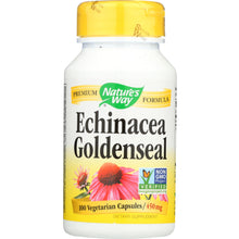 Load image into Gallery viewer, NATURE'S WAY: Echinacea Goldenseal 450 Mg, 100 Capsules