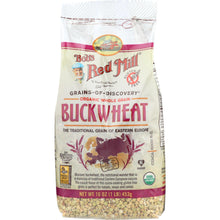 Load image into Gallery viewer, BOBS RED MILL: Groat Buckwheat Organic Gluten Free, 16 oz