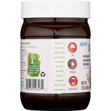Load image into Gallery viewer, NUTIVA: Organic Hazelnut Spread Dark, 13 oz