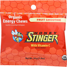 Load image into Gallery viewer, HONEY STINGER: Organic Energy Chews Fruit Smoothie, 1.8 Oz