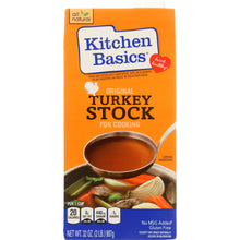Load image into Gallery viewer, KITCHEN BASICS: Original Turkey Cooking Stock, 32 oz