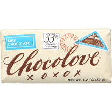 Load image into Gallery viewer, CHOCOLOVE: Mini Milk Chocolate Bar Original, 1.3 oz