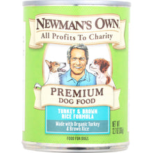 Load image into Gallery viewer, NEWMAN'S OWN: Premium Dog Food Turkey and Brown Rice, 12.7 oz