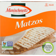 Load image into Gallery viewer, MANISCHEWITZ: Matzos Unsalted, 10 Oz