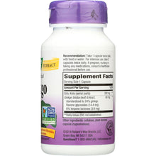 Load image into Gallery viewer, NATURE'S WAY: Ginkgo Standardized, 60 Capsules