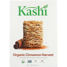 Load image into Gallery viewer, KASHI: Organic Whole Wheat Biscuit Cereal Cinnamon Harvest, 16.3 oz