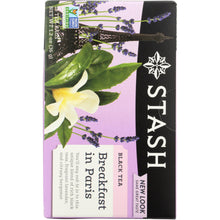 Load image into Gallery viewer, STASH TEA: Breakfast In Paris Black Tea, 18 bg