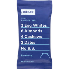 Load image into Gallery viewer, RXBAR: Bar Protein Blueberry, 1.8 oz