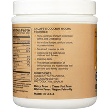 Load image into Gallery viewer, CACAFE: Mocha Coconut No Sugar Added, 6.35 oz
