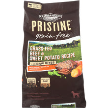 Load image into Gallery viewer, CASTOR &amp; POLLUX: Pristine Grain Free Grass-Fed Beef &amp; Sweet Potato Recipe With Raw Bites 4 Lb