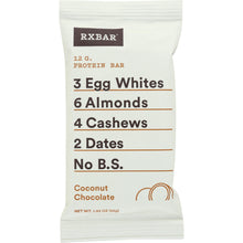 Load image into Gallery viewer, RXBAR: Bar Protein Coconut Chocolate, 1.8 oz