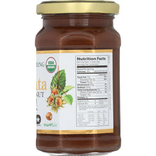Load image into Gallery viewer, RIGONI: Nocciolata Organic Hazelnut Spread with Cocoa and Milk, 9.52 oz