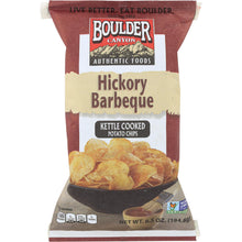 Load image into Gallery viewer, BOULDER CANYON: Hickory Barbeque Kettle Cooked Potato Chips, 6.5 oz