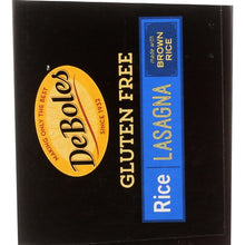 Load image into Gallery viewer, DEBOLES: Rice Lasagna Gluten Free, 10 oz