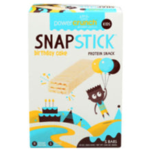 Load image into Gallery viewer, POWER CRUNCH: Snap Sticks Birthday Cake 5CT, 160 gm