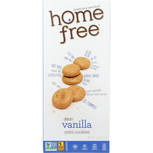 Load image into Gallery viewer, HOME FREE: Gluten Free Mini Vanilla Cookies, 5 oz