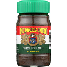 Load image into Gallery viewer, MEDAGLIA D'ORO: Espresso Instant Coffee, 2 oz
