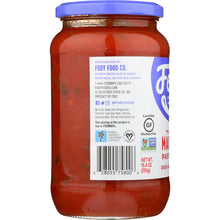 Load image into Gallery viewer, FODY FOOD CO: Sauce Pasta Marinara, 19.4 oz