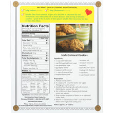 Load image into Gallery viewer, MCCANN'S: Irish Oatmeal Quick Cooking Rolled Oats, 16 oz