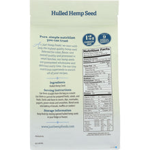 Load image into Gallery viewer, JUST HEMP FOODS: Hulled Hemp Seed, 24 oz