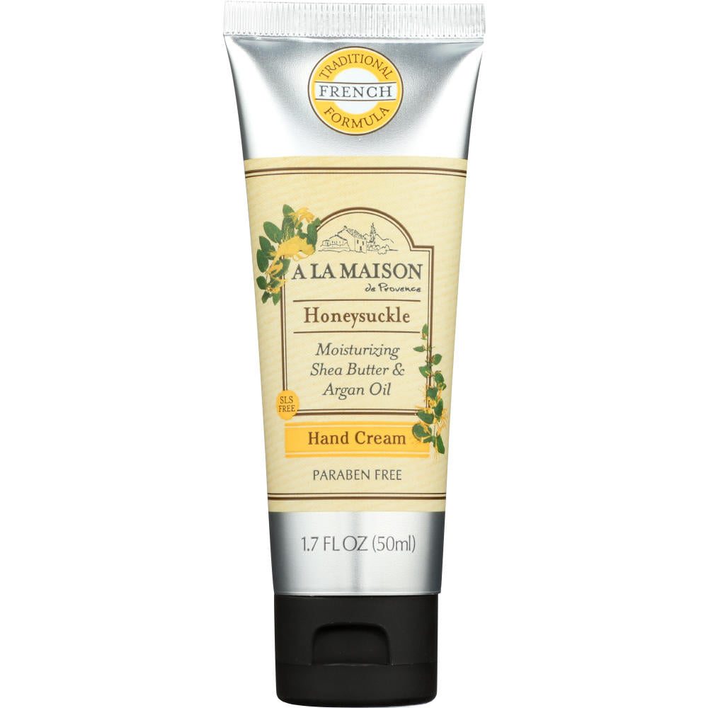 A LA MAISON DE PROVENCE: Hand Cream Honeysuckle, 1.7 oz