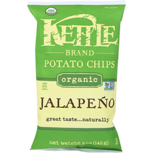 Load image into Gallery viewer, KETTLE BRAND: Organic Potato Chips Jalapeno, 5 oz