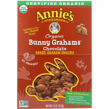 Load image into Gallery viewer, ANNIE'S HOMEGROWN: Bunny Grahams Chocolate, 7.5 oz