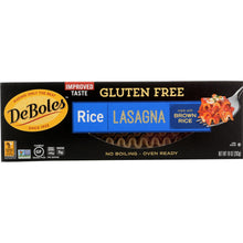 Load image into Gallery viewer, DEBOLES: Rice Lasagna Gluten Free, 10 oz