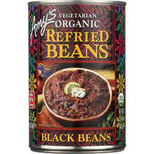 Load image into Gallery viewer, AMYS: Bean Refried Black Gluten Free, 15.4 oz