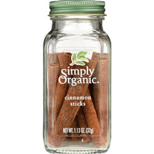 Load image into Gallery viewer, SIMPLY ORGANIC: Cinnamon Stix Whole Bottle, 1.13 oz