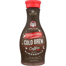 Load image into Gallery viewer, CALIFIA: Peppermint Mocha Cold Brew Coffee, 48 oz