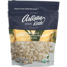 Load image into Gallery viewer, ARTISAN KETTLE: Morsels Organic White Chocolate, 10 oz