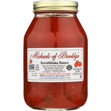 Load image into Gallery viewer, MICHAELS OF BROOKLYN: Arrabbiata Sauce, 32 oz
