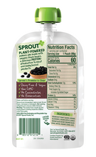 Load image into Gallery viewer, SPROUT: Organic Baby Food Stage 2 Butternut Blueberry Apple with Beans, 3.5 oz