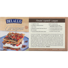 Load image into Gallery viewer, DELALLO: Organic Whole Wheat Lasagna Oven Ready, 9 oz