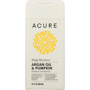 ACURE: Mega Moisture Shampoo Argan Oil & Pumpkin, 12 fl oz