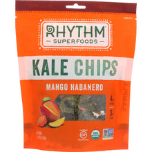 Load image into Gallery viewer, RHYTHM SUPERFOODS: Kale Chips Mango Habanero, 2 Oz