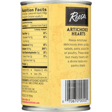 Load image into Gallery viewer, REESE: Artichoke Hearts Medium Size, 14 oz