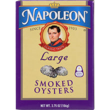 Load image into Gallery viewer, NAPOLEON: Large Smoked Oyster, 3.66 oz