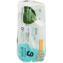 Load image into Gallery viewer, SEVENTH GENERATION: Baby Free &amp; Clear Diapers Size 3 16-28 lbs, 31 pc