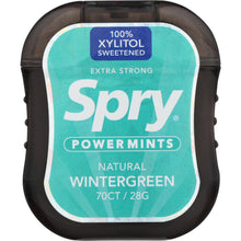 Load image into Gallery viewer, SPRY: Wintergreen Xylitol Power Mints, 70 pc