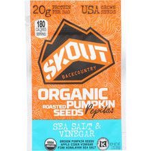 Load image into Gallery viewer, SKOUT: Pumpkin Seeds Sea Salt Vinegar, 2.2 oz