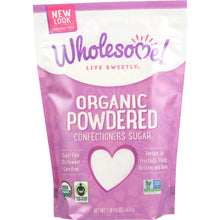 Load image into Gallery viewer, WHOLESOME SWEETENERS: Organic Powdered Sugar, 16 oz