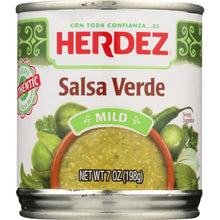 Load image into Gallery viewer, HERDEZ: Salsa Verde, 7 oz